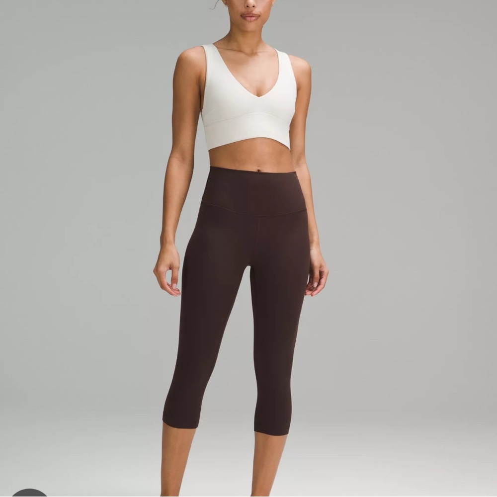 Lululemon High Rise Crop Leggings